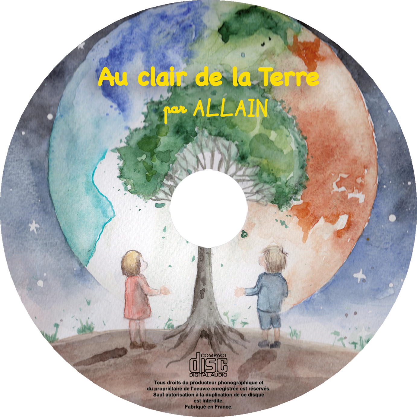 Allain — Au clair de la Terre