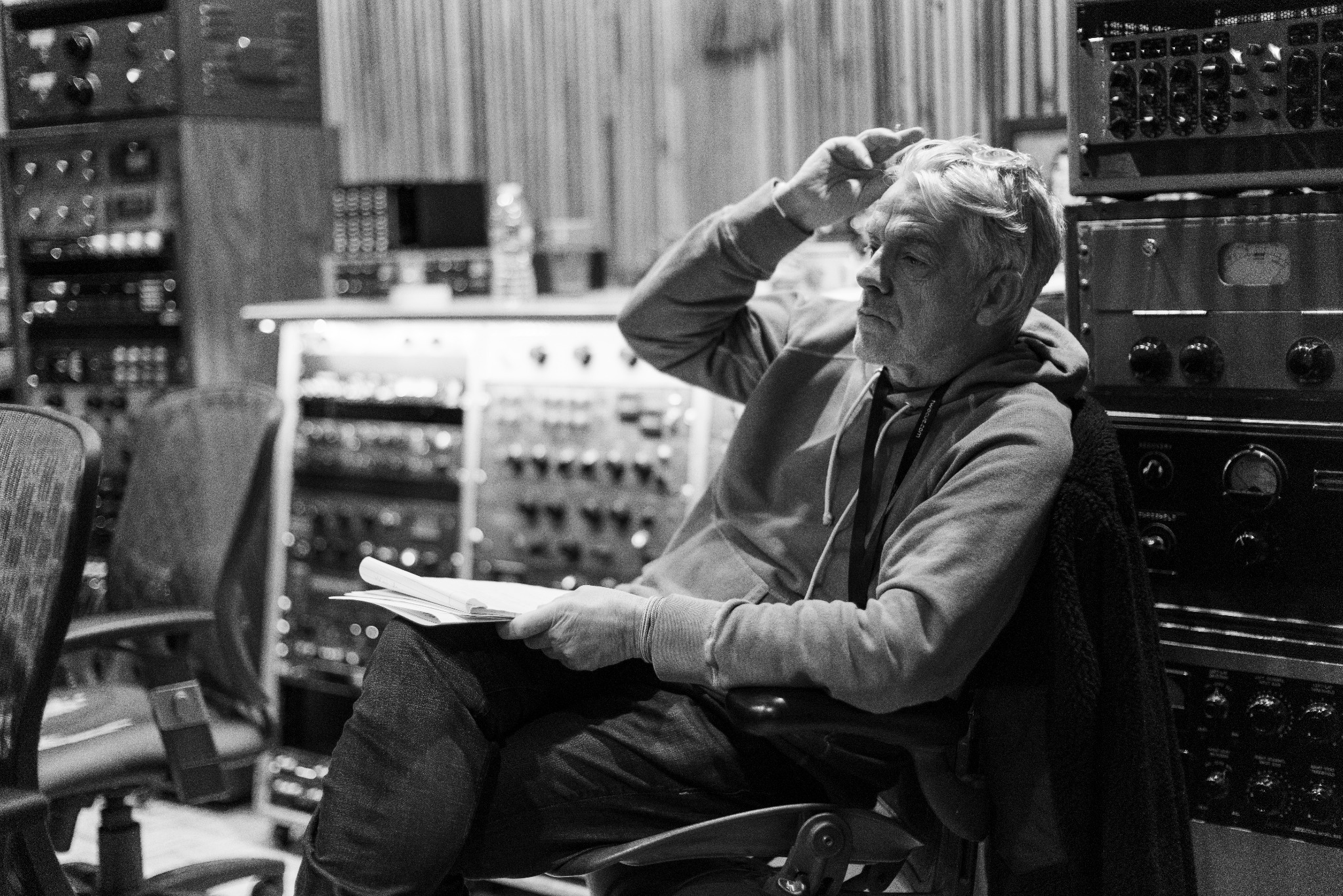 Daniel Yvinec in the studio