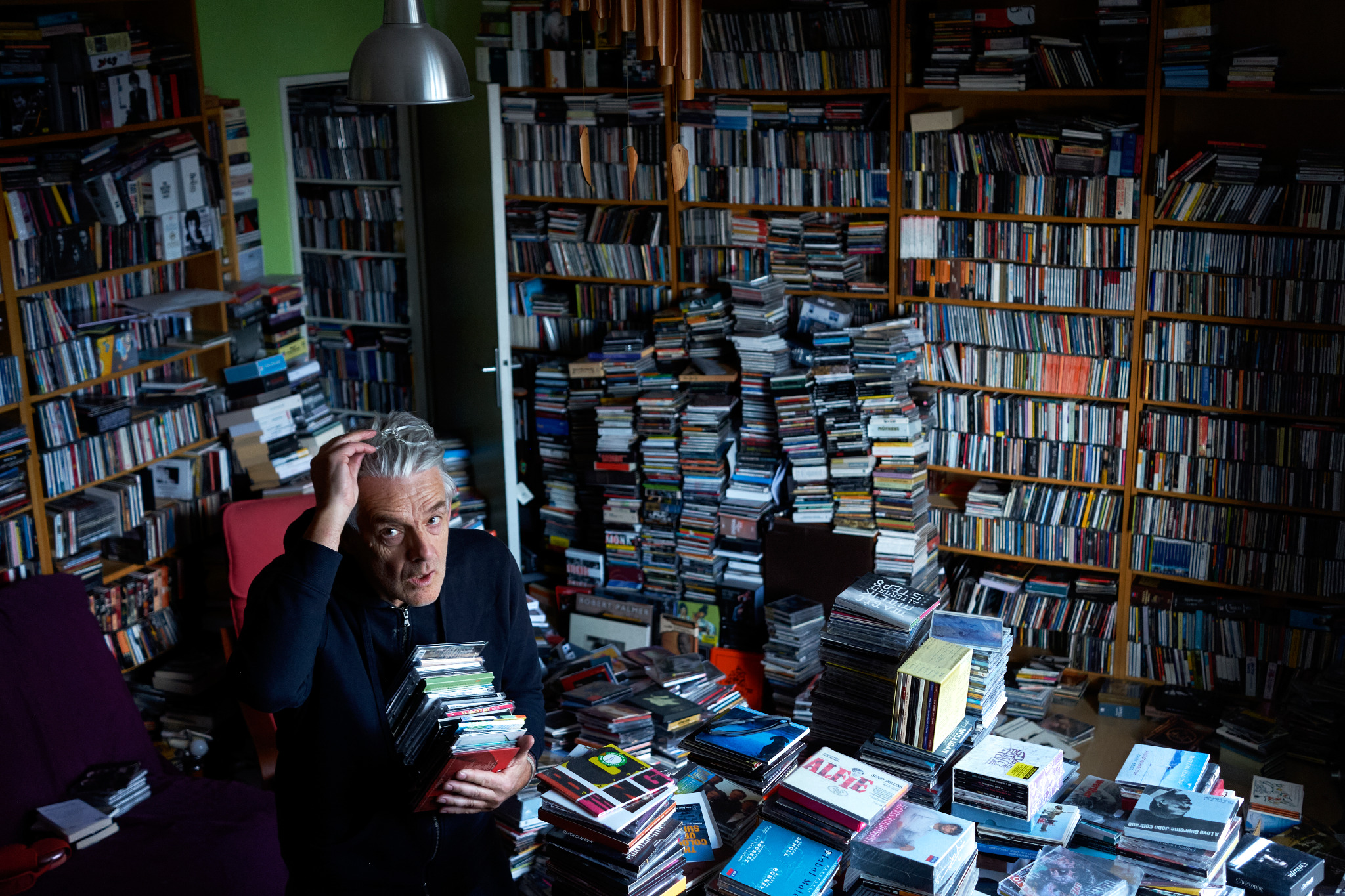 Daniel Yvinec — studio and record room